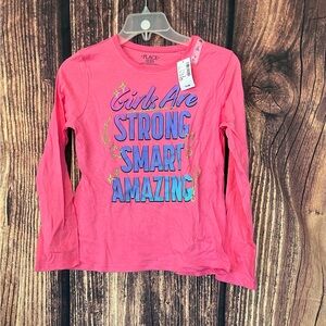 The Children's Place Pink Girls' Long Sleeve Shirt